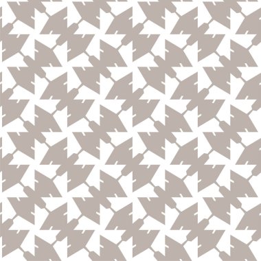 Geometrik süslemeli vektör deseni. Kusursuz tasarım dokusu.