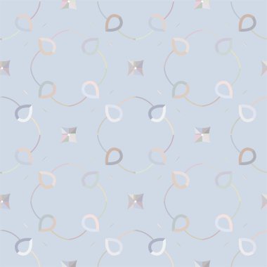 Geometrik süslemeli vektör deseni. Kusursuz tasarım dokusu 