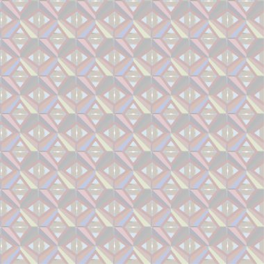 Geometrik süslemeli vektör deseni. Kusursuz tasarım dokusu