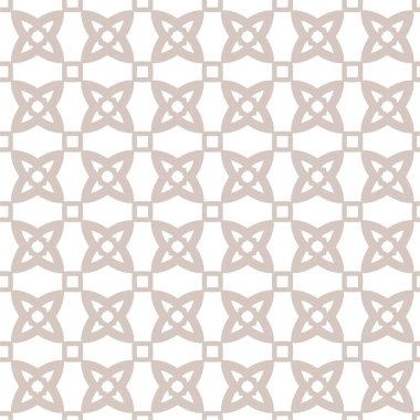 Geometrik süslemeli kusursuz desen. vektör illüstrasyonu