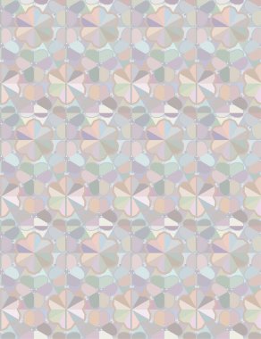 Geometrik süslemeli kusursuz desen. vektör illüstrasyonu