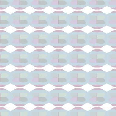 Geometrik süslemeli vektör deseni. Kusursuz tasarım dokusu 