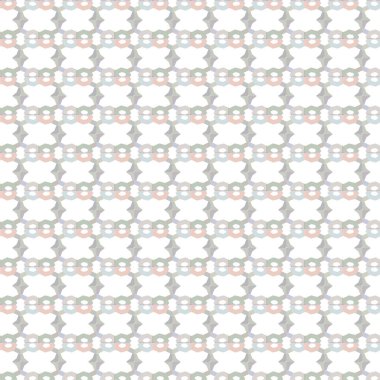 Geometrik süslemeli vektör deseni. Kusursuz tasarım dokusu