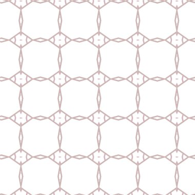 Geometrik yinelenen süs vektör deseni. Pastel tonları olan kusursuz tasarım dokusu