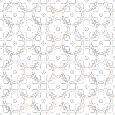 Geometrik süslemeli vektör deseni. Kusursuz tasarım dokusu.