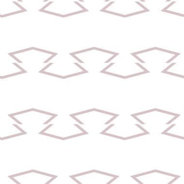 Geometrik süslemeli kusursuz desen. vektör illüstrasyonu