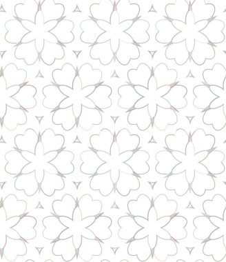 Soyut geometrik şekilli kusursuz desen