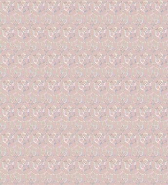 Geometrik yinelenen süs vektör deseni. Pastel tonları olan kusursuz tasarım dokusu