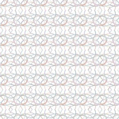 Geometrik süslemeli vektör deseni. Kusursuz tasarım dokusu.