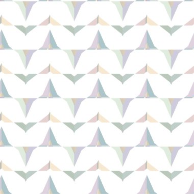 Geometrik süslemeli vektör deseni. Kusursuz tasarım dokusu.