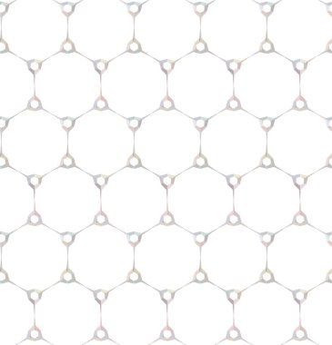 Geometrik yinelenen süs vektör deseni. Pastel tonları olan kusursuz tasarım dokusu