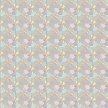 Geometrik süslemeli vektör deseni. Kusursuz tasarım dokusu 