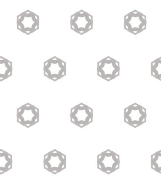 Geometrik süslemeli vektör deseni. Kusursuz tasarım dokusu 