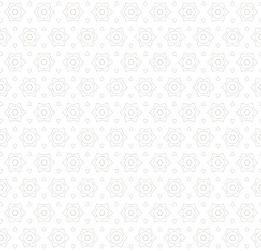 Geometrik süslemeli vektör deseni. Kusursuz tasarım dokusu