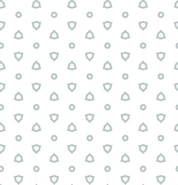 Geometrik süslemeli vektör deseni. Kusursuz tasarım dokusu 