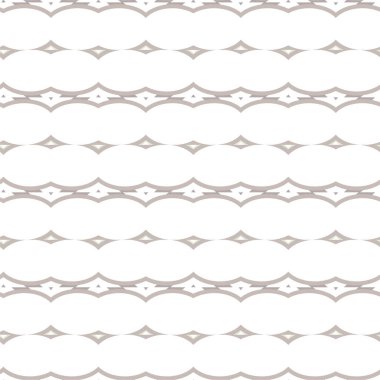 Geometrik yinelenen süs vektör deseni. Pastel tonları olan kusursuz tasarım dokusu