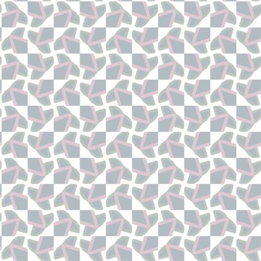 Soyut geometrik şekilli kusursuz desen