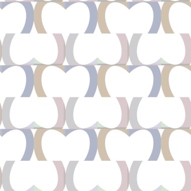 Geometrik süslemeli vektör deseni. Kusursuz tasarım dokusu.