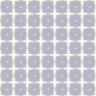 Geometrik yinelenen süs vektör deseni. Pastel tonları olan kusursuz tasarım dokusu