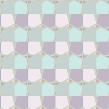 Geometrik süslemeli vektör deseni. Kusursuz tasarım dokusu