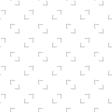 Geometrik süslemeli vektör deseni. Kusursuz tasarım dokusu