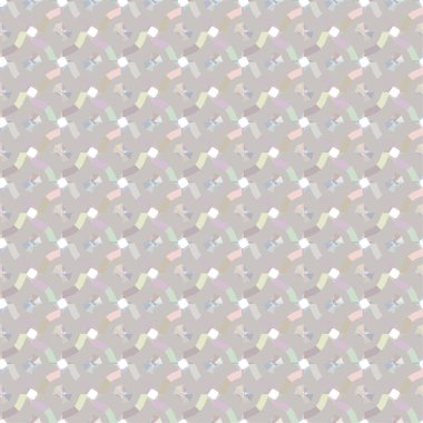 Soyut geometrik şekilli kusursuz desen