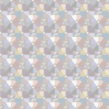 Soyut geometrik şekilli kusursuz desen