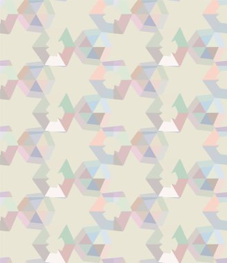 Geometrik süslemeli vektör deseni. Kusursuz tasarım dokusu.