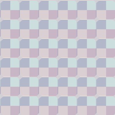 Geometrik süslemeli vektör deseni. Kusursuz tasarım dokusu