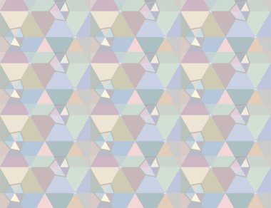 Geometrik süslemeli vektör deseni. Kusursuz tasarım dokusu