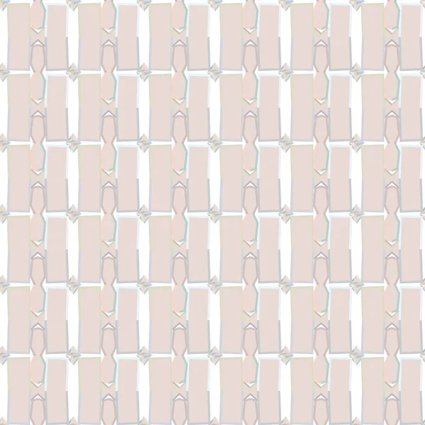 Geometrik yinelenen süs vektör deseni. Pastel tonları olan kusursuz tasarım dokusu