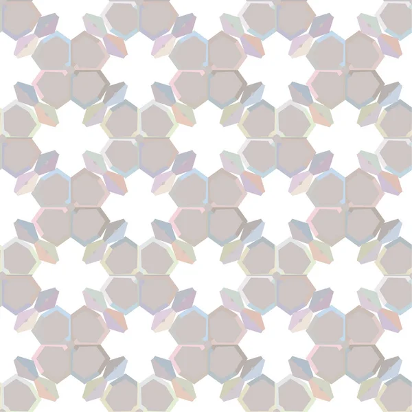 Geometrik süslemeli vektör deseni. Kusursuz tasarım dokusu 