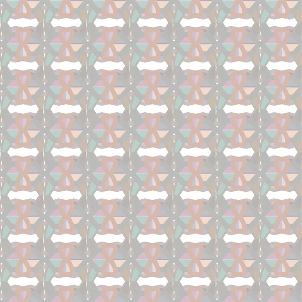 Geometrik süslemeli vektör deseni. Kusursuz tasarım dokusu