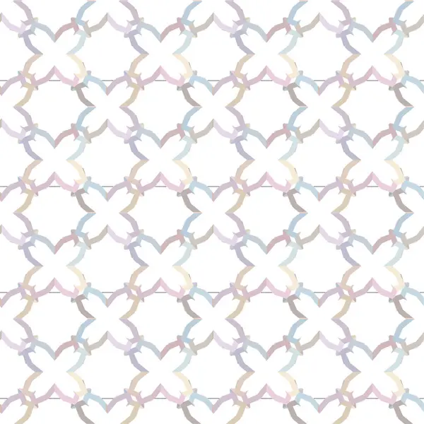 Sømløst Mønster Med Geometriske Pynt Vektorillustrasjon – stockvektor