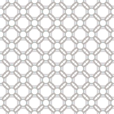 Geometrik süslemeli vektör deseni. Kusursuz tasarım dokusu 