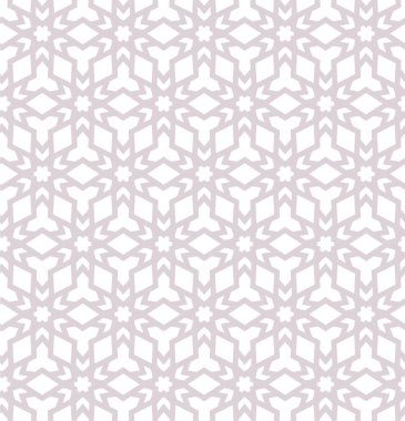 Geometrik süslemeli vektör deseni. Kusursuz tasarım dokusu