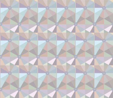 Geometrik süslemeli vektör deseni. Kusursuz tasarım dokusu.