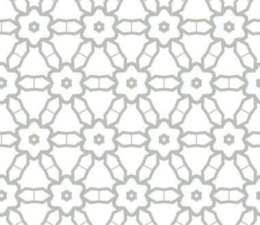 Geometrik yinelenen süs vektör deseni. Pastel tonları olan kusursuz tasarım dokusu