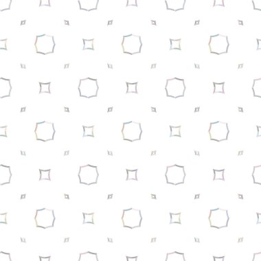 Geometrik süslemeli vektör deseni. Kusursuz tasarım dokusu 