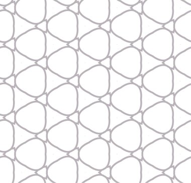 Geometrik süslemeli vektör deseni. Kusursuz tasarım dokusu 
