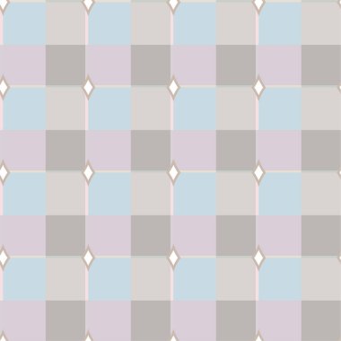 Geometrik süslemeli kusursuz desen. vektör illüstrasyonu