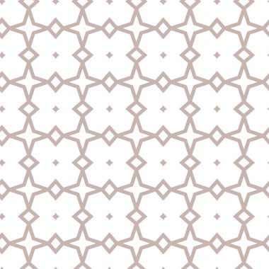 Geometrik süslemeli vektör deseni. Kusursuz tasarım dokusu.