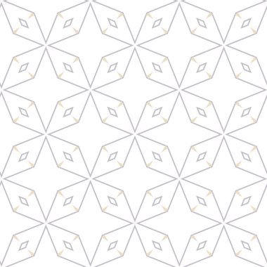 Geometrik süslemeli vektör deseni. Kusursuz tasarım dokusu