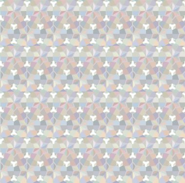 Geometrik süslemeli vektör deseni. Kusursuz tasarım dokusu