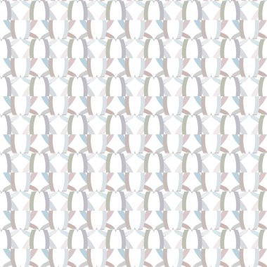 Geometrik süslemeli vektör deseni. Kusursuz tasarım dokusu