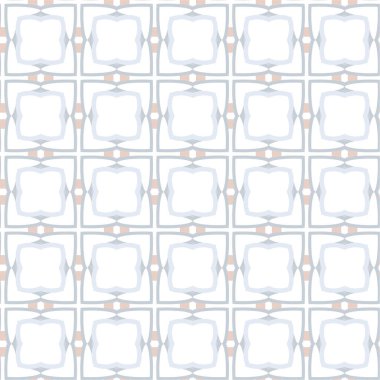 Geometrik yinelenen süs vektör deseni. Pastel tonları olan kusursuz tasarım dokusu