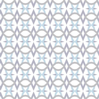 Geometrik süslemeli vektör deseni. Kusursuz tasarım dokusu 