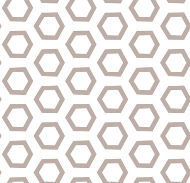 Geometrik süslemeli vektör deseni. Kusursuz tasarım dokusu