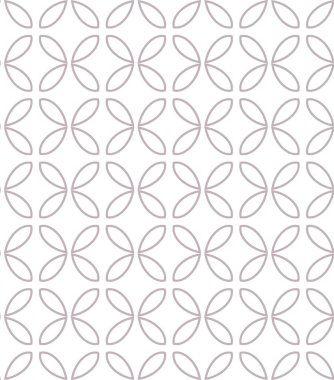 Geometrik süslemeli vektör deseni. Kusursuz tasarım dokusu