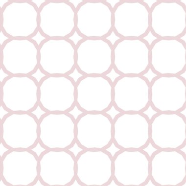 Geometrik yinelenen süs vektör deseni. Pastel tonları olan kusursuz tasarım dokusu